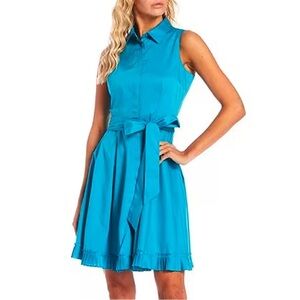 Alex Marie Button down Fit and Flair Dress